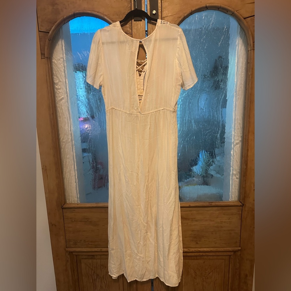 CC Boutique Cream Maxi Dress - Picture 3 of 3